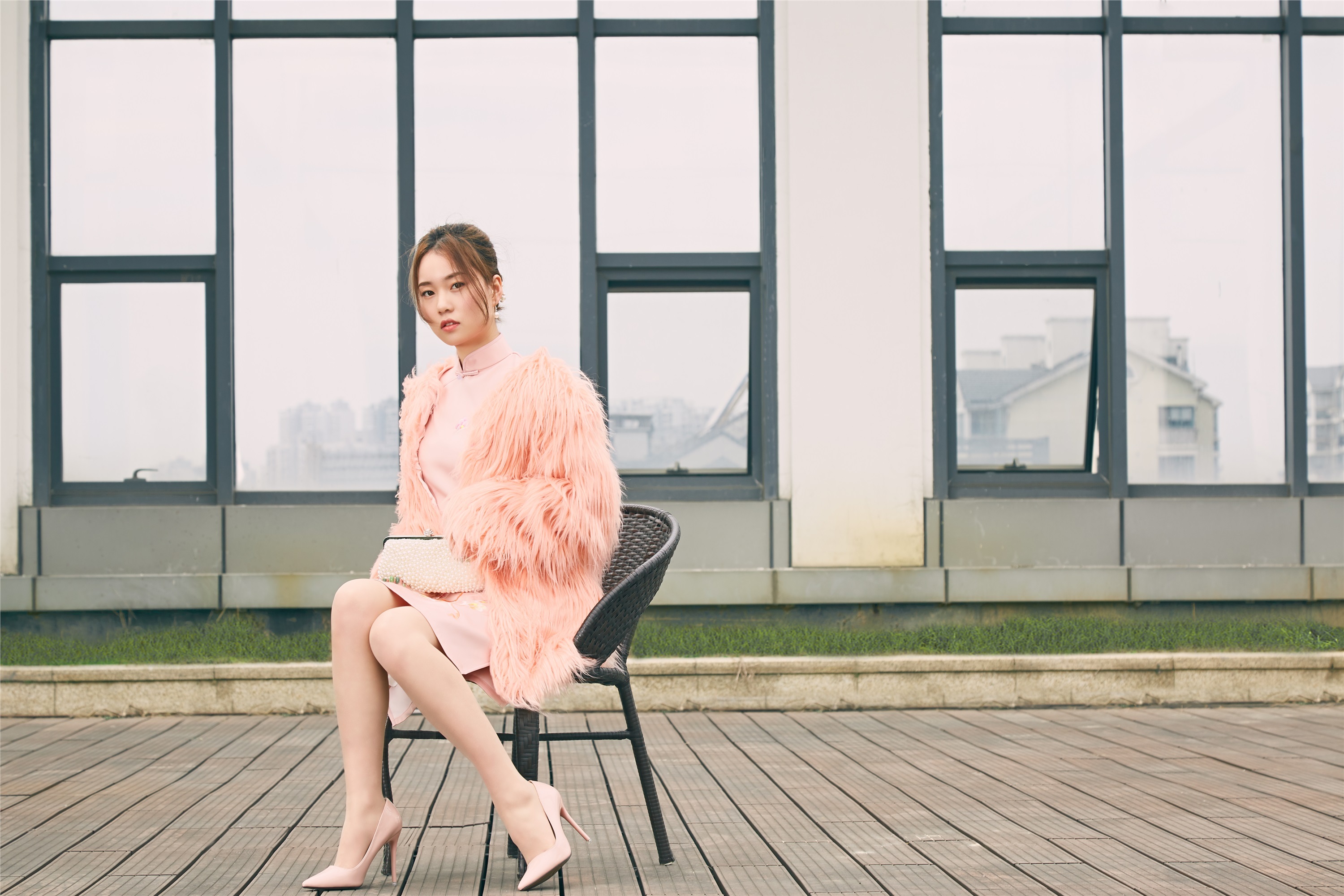 奈丝写真 NO.079 露露-捋捋被风吹乱的秀发